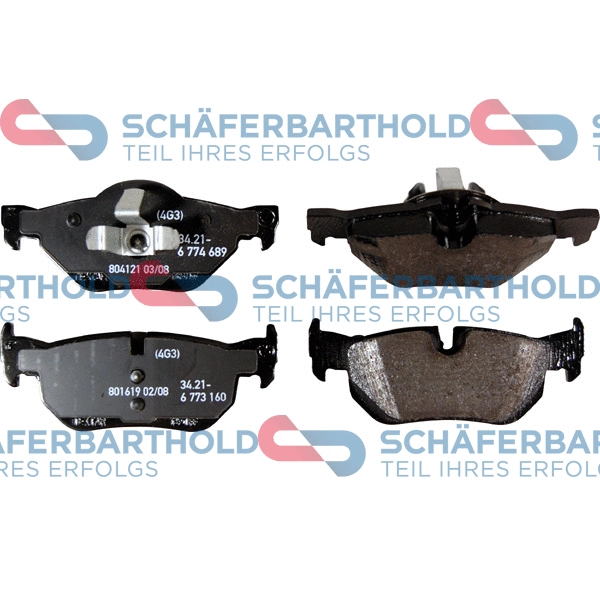Brake Pad Set, disc brake (315 02 140 01 11)