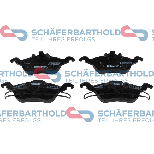 Brake Pad Set, disc brake (315 06 277 01 11)