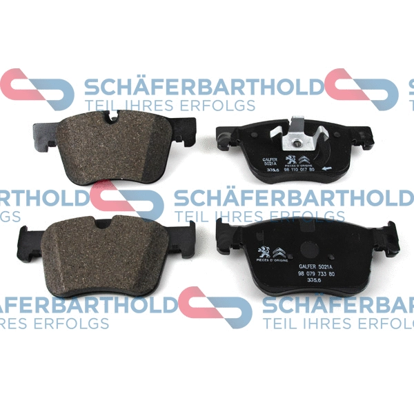 Brake Pad Set, disc brake (315 27 152 01 11)