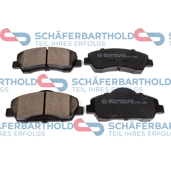 Brake Pad Set, disc brake (315 27 017 01 11)
