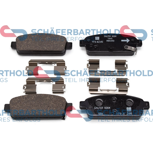 Brake Pad Set, disc brake (315 16 277 01 11)