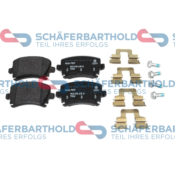 Brake Pad Set, disc brake (315 18 157 01 11)