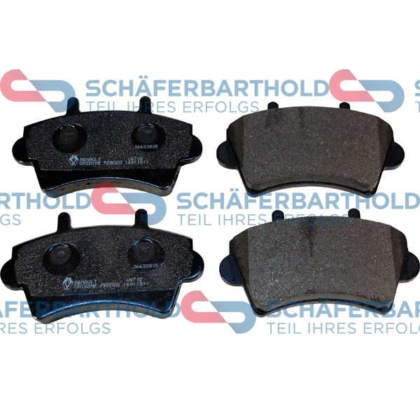Brake Pad Set, disc brake (315 28 224 01 11)