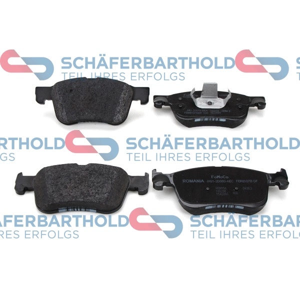 Brake Pad Set, disc brake (315 06 293 01 11)