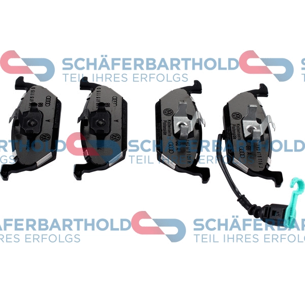 Brake Pad Set, disc brake (315 18 203 01 11)