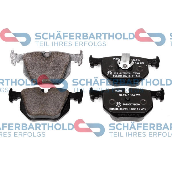 Brake Pad Set, disc brake (315 02 299 01 11)