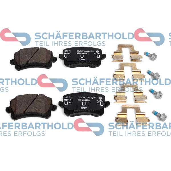 Brake Pad Set, disc brake (315 18 211 01 11)