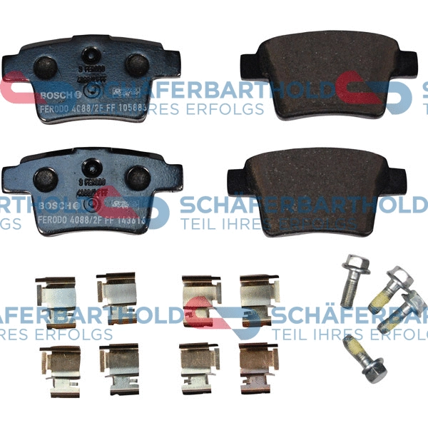 Brake Pad Set, disc brake (315 06 210 01 11)