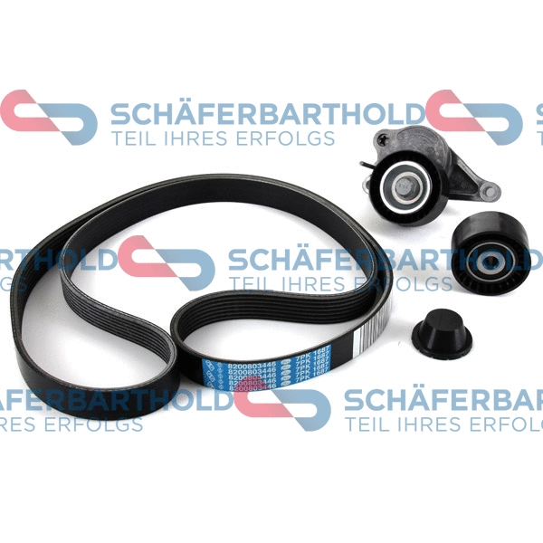 V-Ribbed Belt Set (300 28 515 01 11)