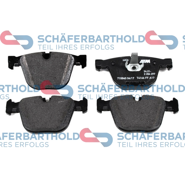 Brake Pad Set, disc brake (315 02 090 01 11)