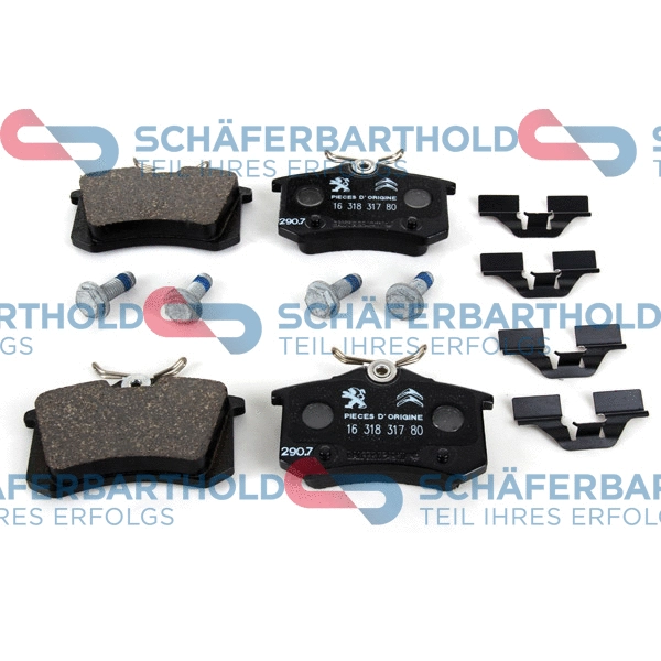 Brake Pad Set, disc brake (315 27 002 01 11)