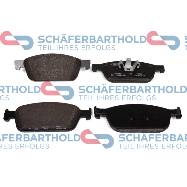 Brake Pad Set, disc brake (315 06 274 01 11)