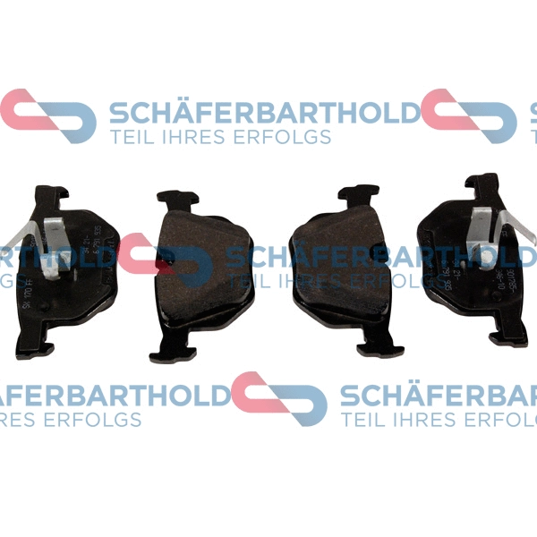 Brake Pad Set, disc brake (315 02 069 01 11)