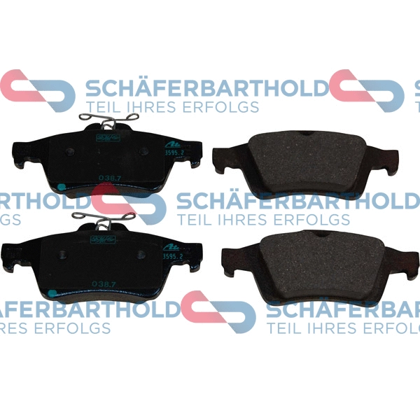 Brake Pad Set, disc brake (315 06 286 01 11)