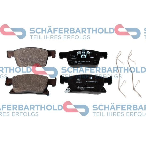 Brake Pad Set, disc brake (315 16 109 01 11)