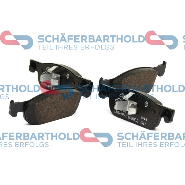 Brake Pad Set, disc brake (315 28 222 01 11)