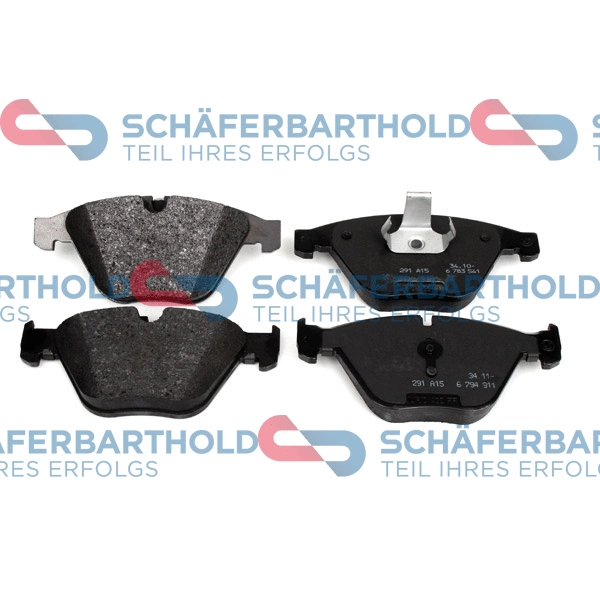 Brake Pad Set, disc brake (315 02 599 01 11)