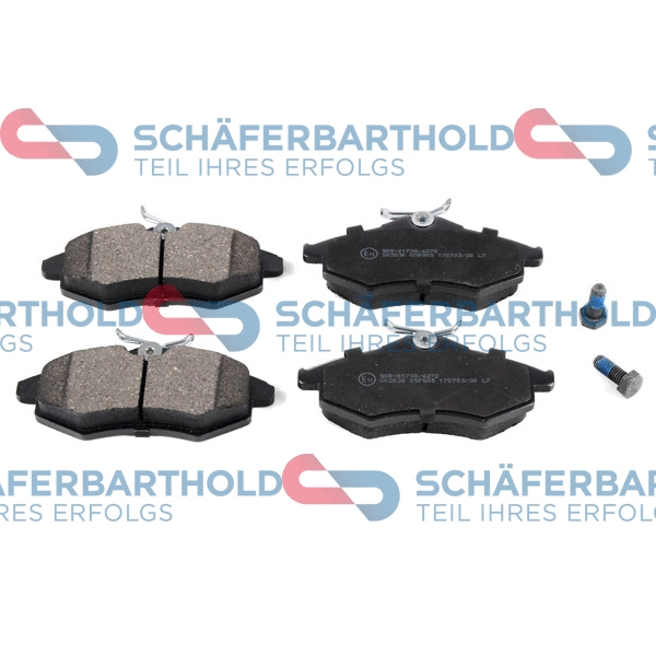 Brake Pad Set, disc brake (315 26 010 01 11)