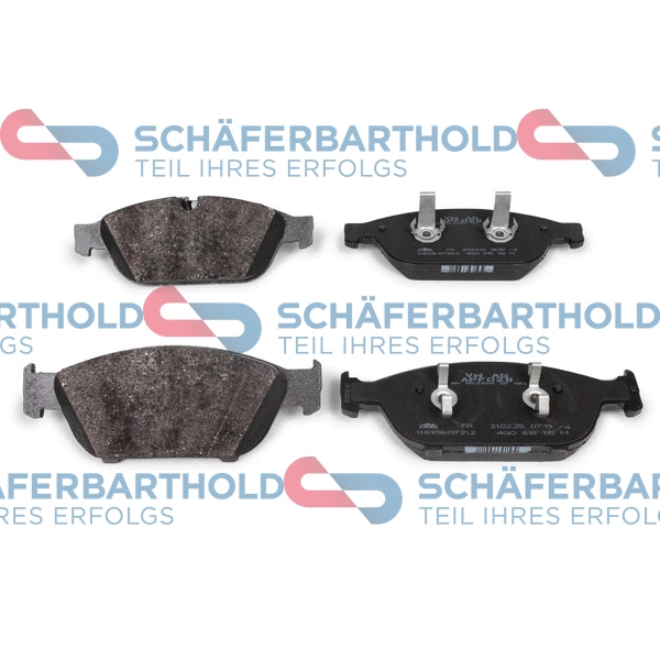 Brake Pad Set, disc brake (317 18 687 01 11)