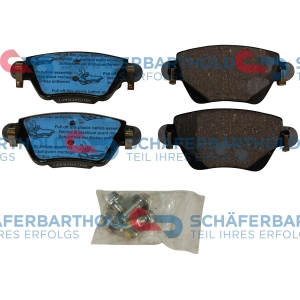 Brake Pad Set, disc brake (315 06 284 01 11)