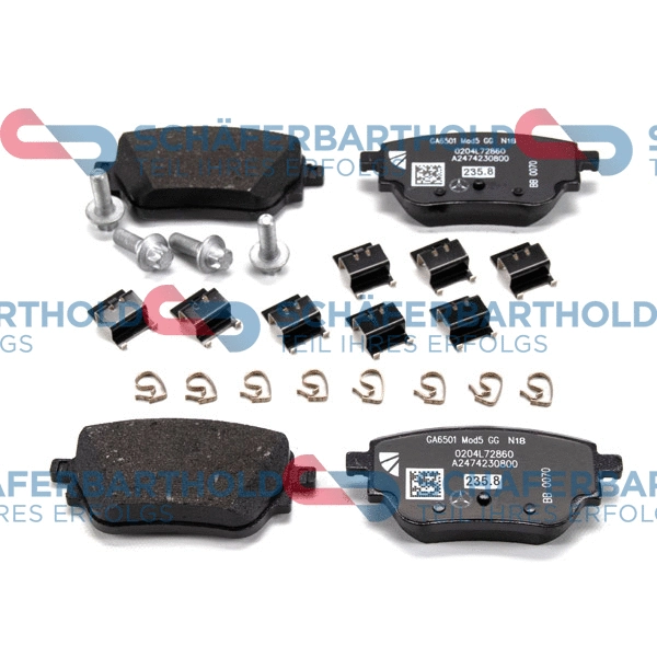 Brake Pad Set, disc brake (315 12 218 01 11)
