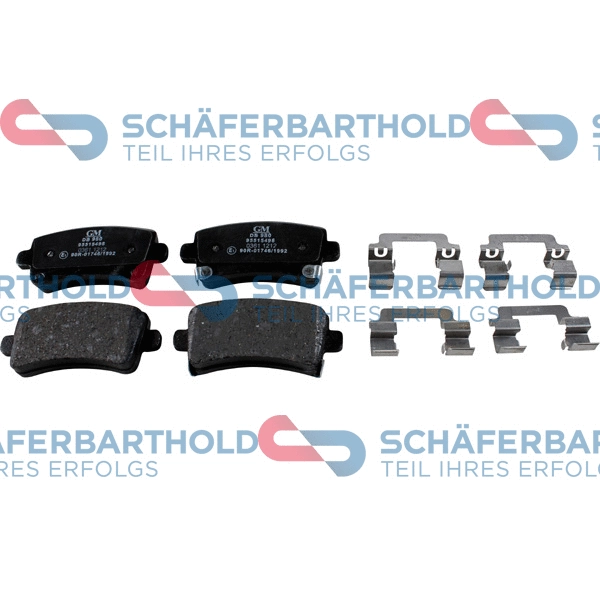 Brake Pad Set, disc brake (315 16 235 01 11)