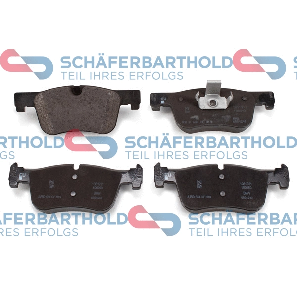 Brake Pad Set, disc brake (319 02 017 01 11)