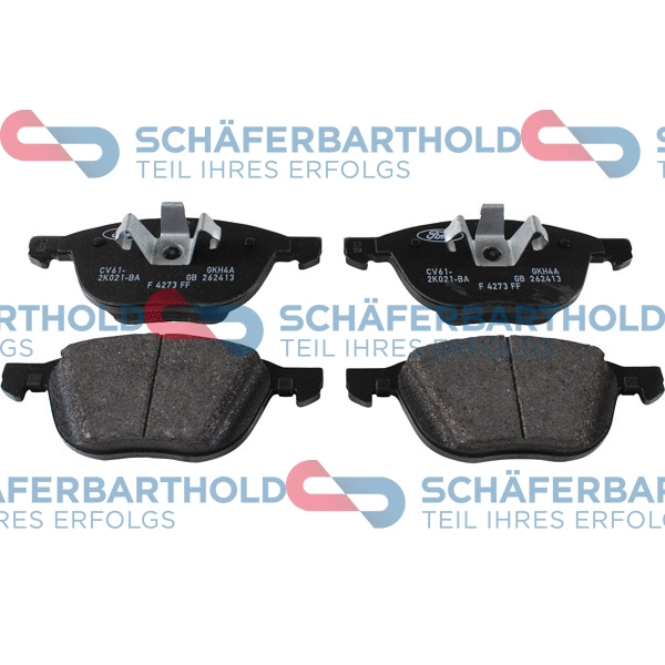 Brake Pad Set, disc brake (315 06 276 01 11)