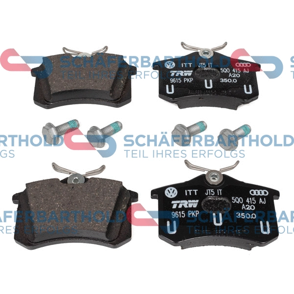 Brake Pad Set, disc brake (315 18 162 01 11)