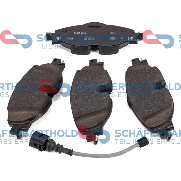 Brake Pad Set, disc brake (315 18 104 01 11)