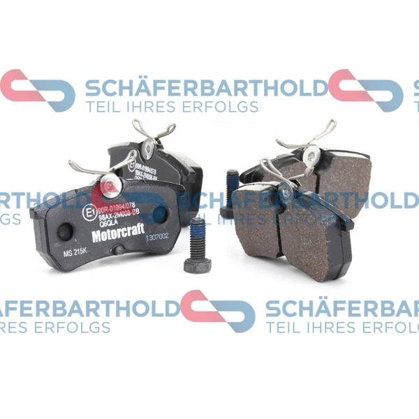 Brake Pad Set, disc brake (315 06 261 01 11)