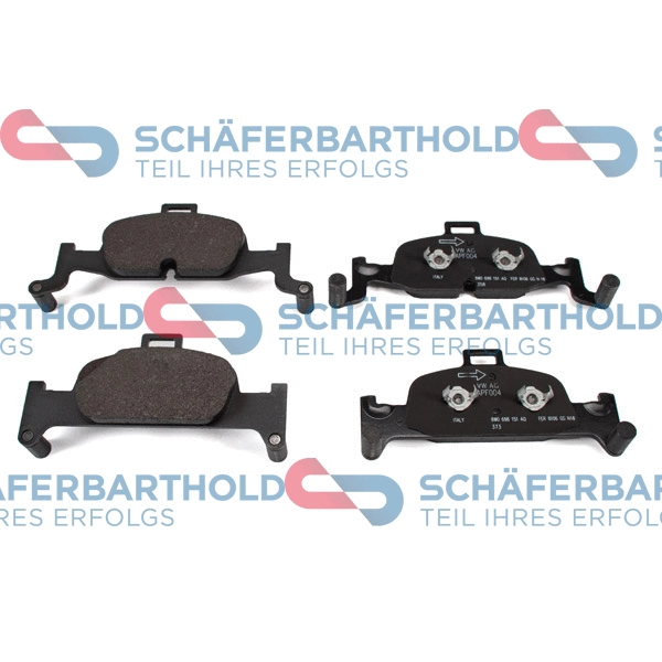 Brake Pad Set, disc brake (315 04 133 01 11)