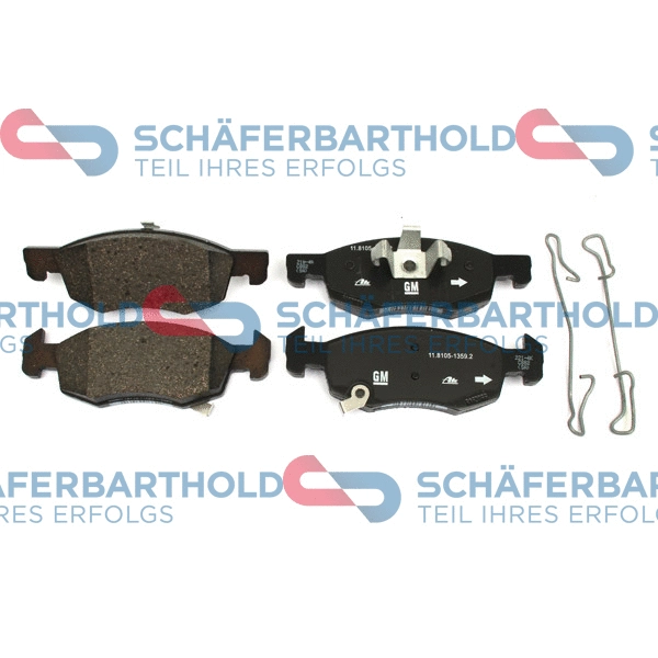 Brake Pad Set, disc brake (315 16 116 01 11)