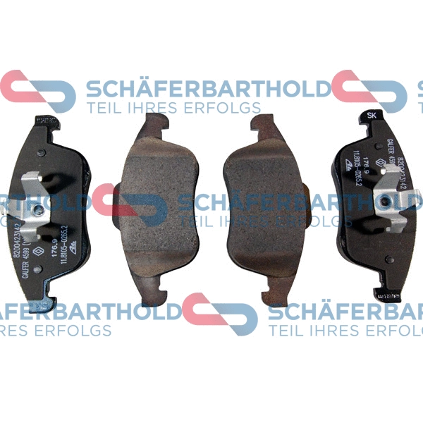 Brake Pad Set, disc brake (315 28 208 01 11)