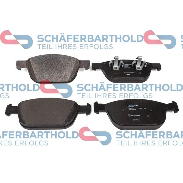 Brake Pad Set, disc brake (315 38 117 01 11)