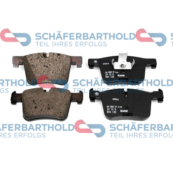 Brake Pad Set, disc brake (315 02 669 01 11)