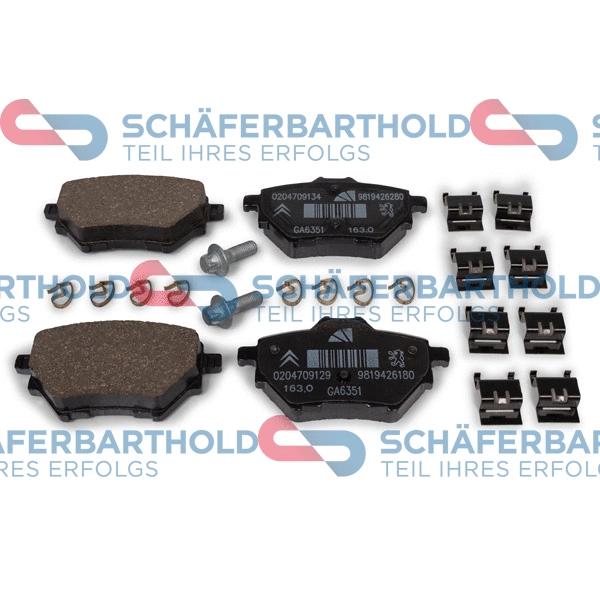 Brake Pad Set, disc brake (315 27 109 01 11)