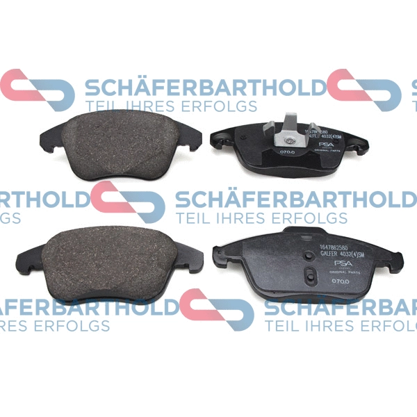 Brake Pad Set, disc brake (315 27 022 01 11)