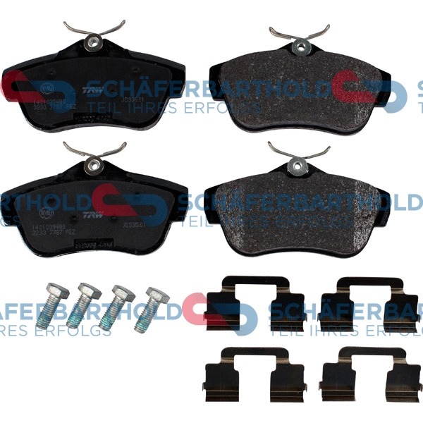 Brake Pad Set, disc brake (315 26 279 01 11)