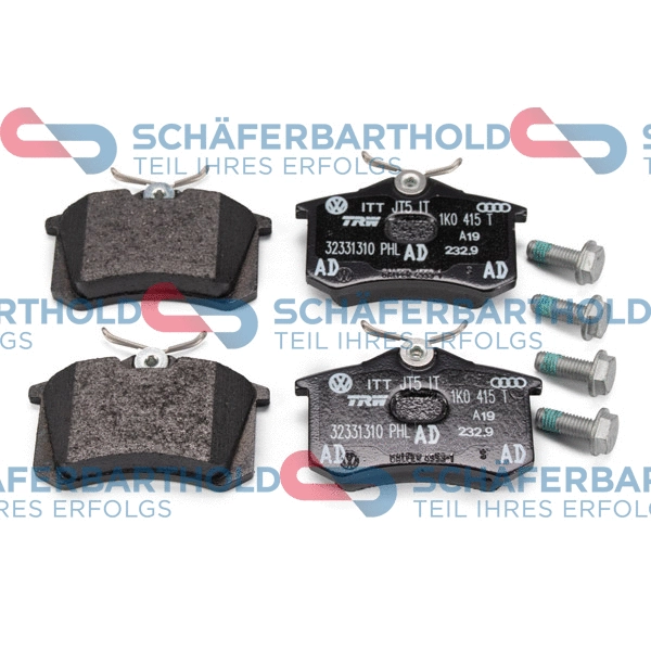 Brake Pad Set, disc brake (315 18 119 01 11)