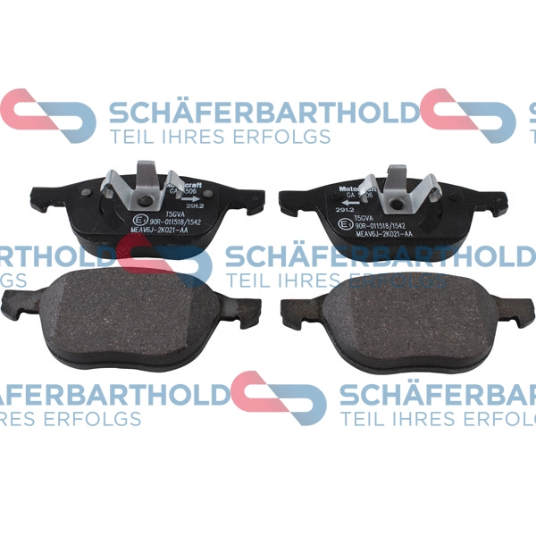 Brake Pad Set, disc brake (315 06 185 01 11)