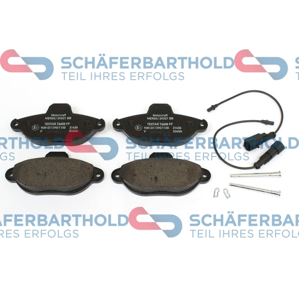 Brake Pad Set, disc brake (315 06 184 01 11)