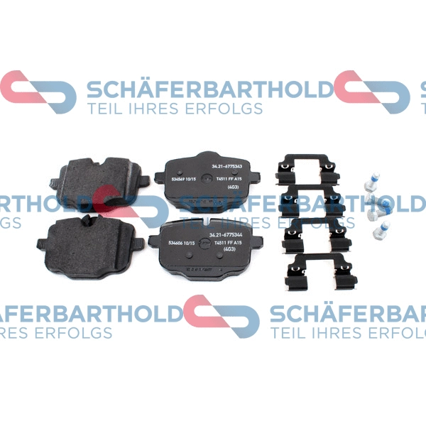 Brake Pad Set, disc brake (315 02 231 01 11)