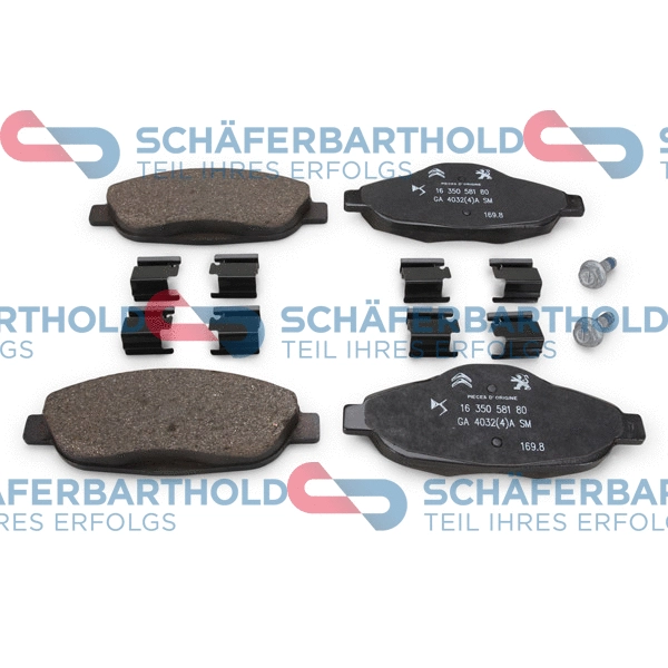 Brake Pad Set, disc brake (315 27 223 01 11)