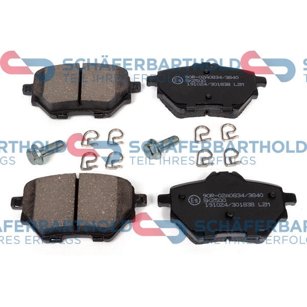 Brake Pad Set, disc brake (315 27 094 01 11)