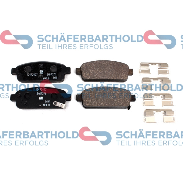 Brake Pad Set, disc brake (315 16 261 01 11)