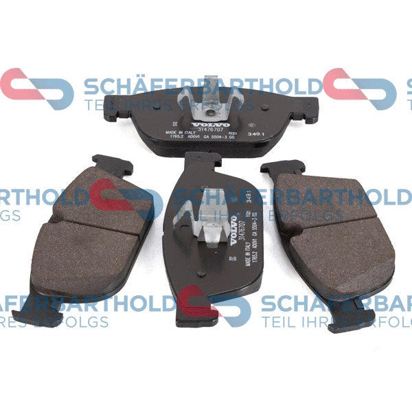 Brake Pad Set, disc brake (315 38 131 01 11)