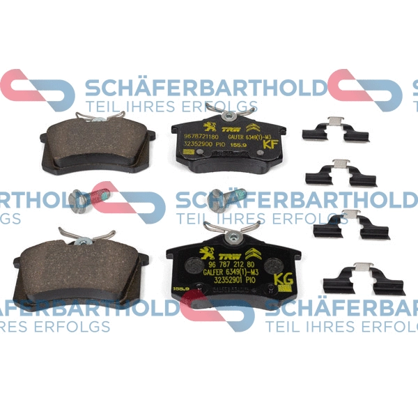 Brake Pad Set, disc brake (315 27 126 01 11)