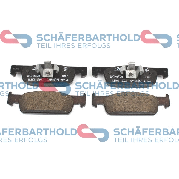 Brake Pad Set, disc brake (315 28 254 01 11)