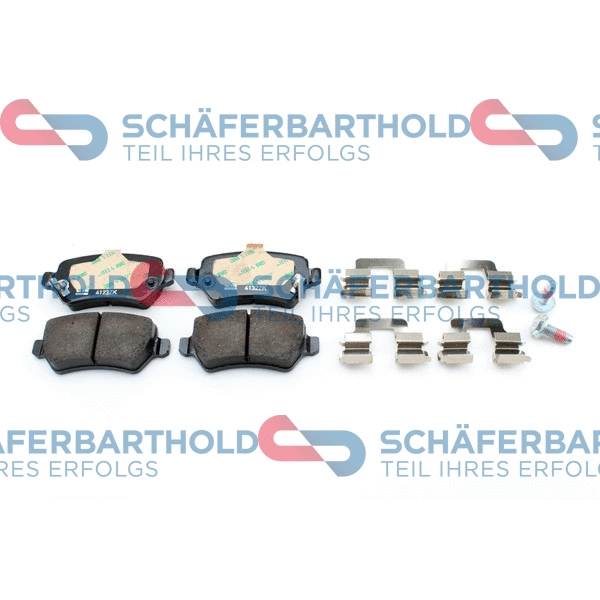 Brake Pad Set, disc brake (315 16 194 01 11)